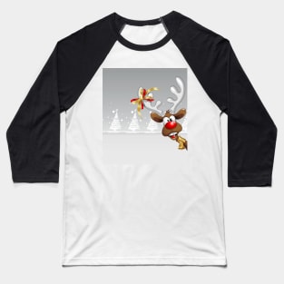 Reindeer Baseball T-Shirt